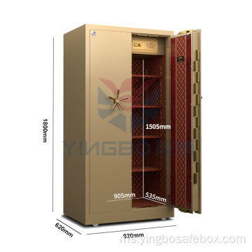 Yingbo Vault Door Dilangkan Tinggi 1800mm Selamat Besar